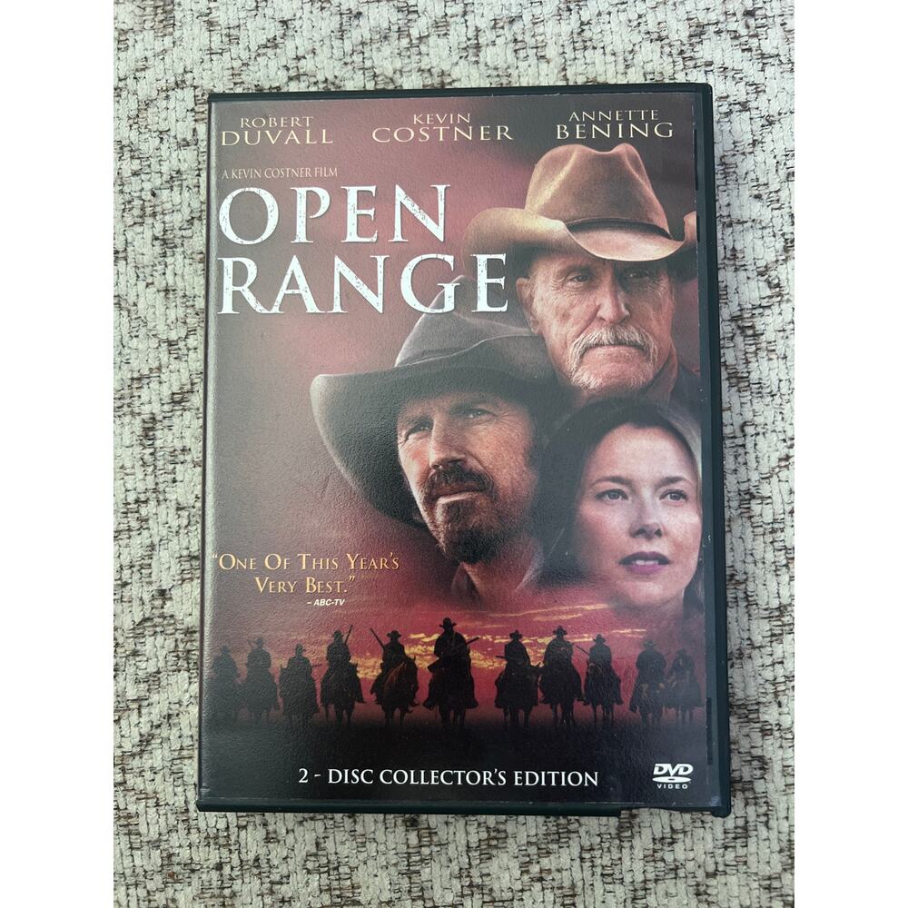 Open Range Kevin Costner Western Drama DVD Movie Pre-Loved